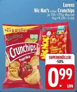 Edeka Lorenz Crunchips Angebot