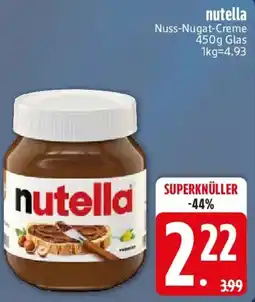 Edeka nutella Nuss-Nugat-Creme Angebot
