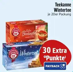 Edeka Teekanne Wintertee Angebot