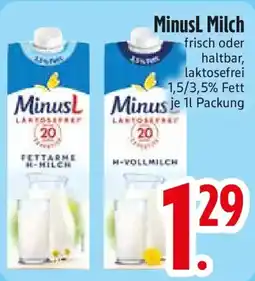Edeka MinusL Milch Angebot