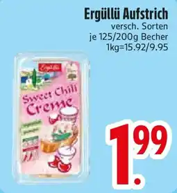 Edeka Ergüllü Aufstrich Sweet Chili Creme Angebot
