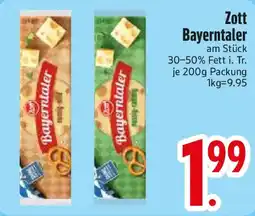 Edeka Zott Bayerntaler Angebot