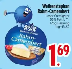 Edeka Weihenstephan Rahm-Camembert Angebot