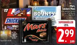 Edeka Mars, Snickers Minis und weitere Sorten Angebot