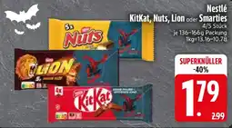 Edeka Nestlé KitKat, Nuts, Lion oder Smarties Angebot