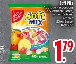 Edeka Soft Mix fruchtige Kaubonbons Angebot