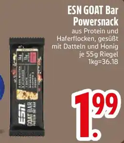 Edeka ESN GOAT Bar Powersnack Angebot