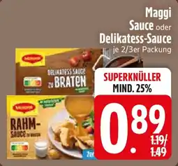 Edeka Maggi Delikatess-Sauce Angebot