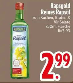 Edeka Rapsgold Reines Rapsöl Angebot
