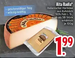 Edeka Alta Badia Italienischer Hartkäse Angebot