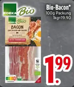 Edeka ZDEKA Bio Bacon Angebot