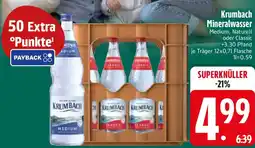 Edeka Krumbach Mineralwasser Angebot