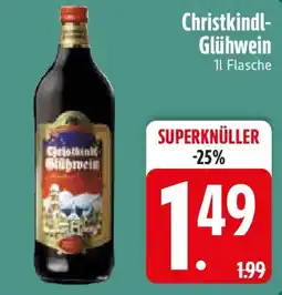Edeka Christkindl- Glühwein Angebot