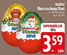 Edeka kinder Überraschung Maxi Angebot