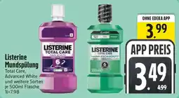 Edeka Listerine Mundspülung Total Care Angebot