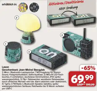 Lexon Geschenkset Jean-Michel Basquiat