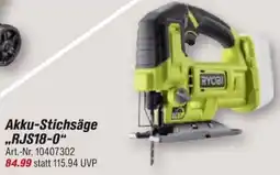 toom Baumarkt RYOBI Akku-Stichsäge RJS18-0 Angebot