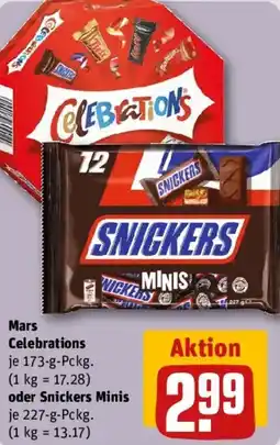 REWE Mars Celebrations Angebot