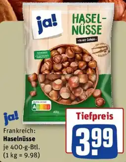 REWE ja! Haselnüsse Angebot