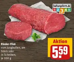 REWE Rinder-Filet Angebot