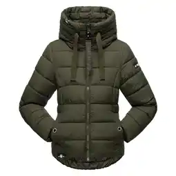 Netto Marken-Discount NAVAHOO Damen Steppjacke stylische Winterjacke mit Kapuze Amayaa Angebot
