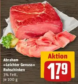 REWE Abraham »Leichter Genuss« Rohschinken Angebot