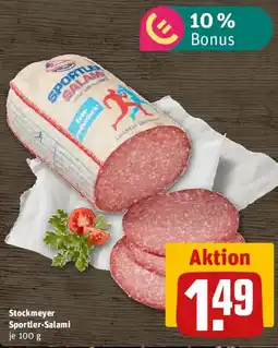REWE Stockmeyer Sportler-Salami Angebot