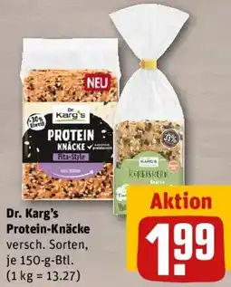 REWE Dr. Karg's Protein-Knäcke Angebot