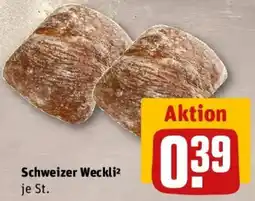 REWE Schweizer Weckli² Angebot