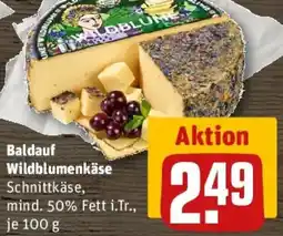 REWE Baldauf Wildblumenkäse Angebot