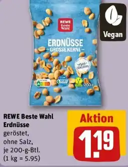 REWE REWE Beste Wahl Erdnüsse Angebot