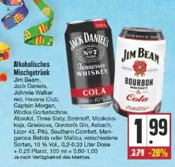 Edeka Alkoholisches Mischgetränk Angebot