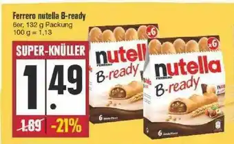 Edeka Ferrero Nutella B-ready Angebot