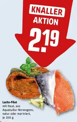 REWE Lachs-Filet Angebot