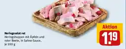 REWE Heringssalat rot Angebot