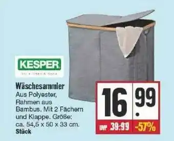 Edeka Wäschesammler Kesper Angebot