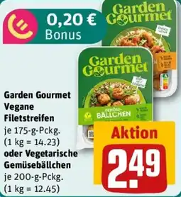 REWE Garden Gourmet Vegane Filetstreifen Angebot