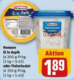 REWE Homann Ei in Aspik Angebot