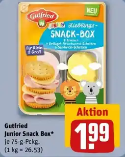 REWE Gutfried Junior Snack Box Angebot