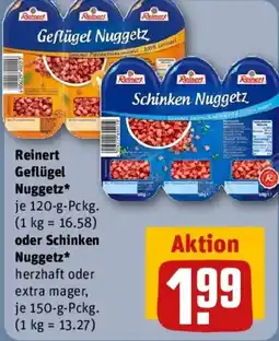 REWE Reinert Geflügel Nuggetz Angebot