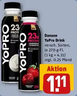 REWE Danone YoPro Drink Angebot