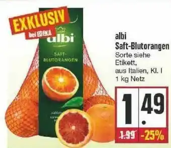 Edeka Albi Saft-blutorangen Angebot