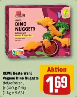 REWE REWE Beste Wahl Vegane Dino Nuggets Angebot