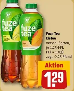REWE Fuze Tea Eistee Angebot