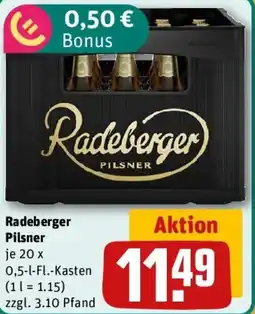 REWE Radeberger Pilsner Angebot
