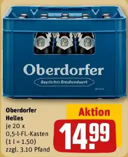 REWE Oberdorfer Helles Angebot