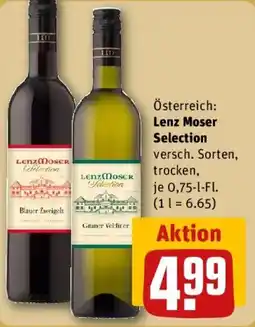 REWE Lenz Moser Selection Angebot