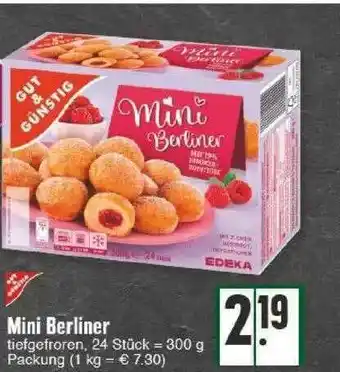 Edeka Mini Berliner Gut & Günstig Angebot