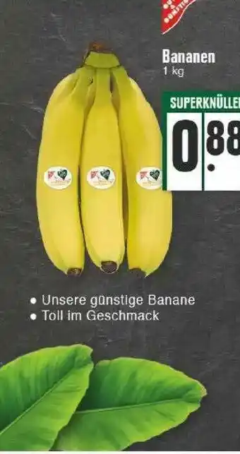 Edeka Bananen Gut & Günstig Angebot