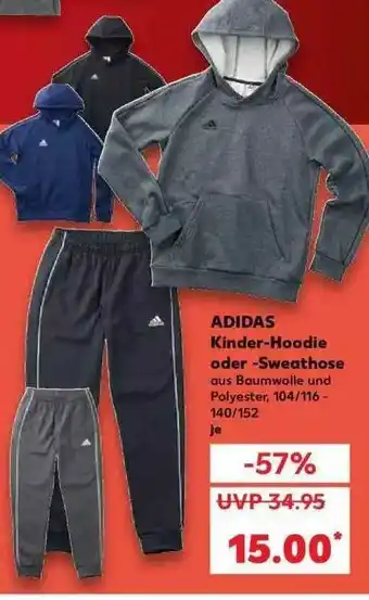 Kaufland Adidas Kinder-hoodie Oder -sweathose Angebot